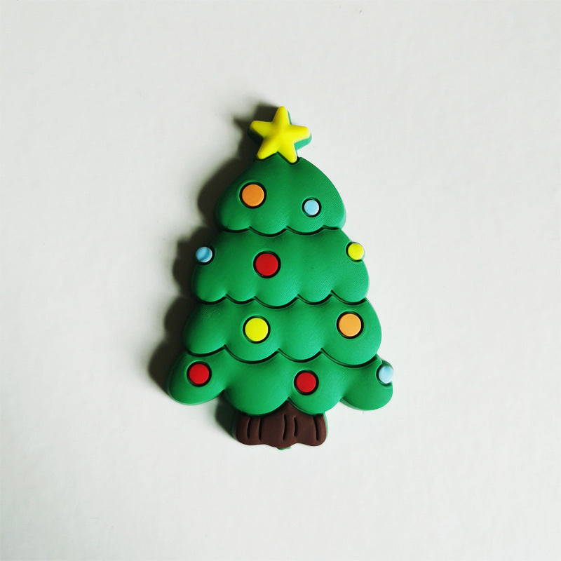 Soft Plastic Christmas Cake Decoration Ornaments